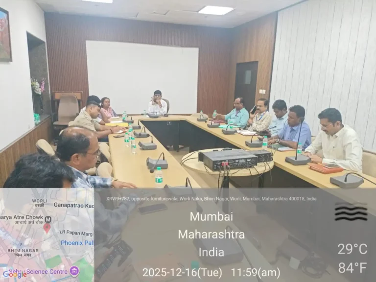 Conducted meeting in Bombay Municipal Corporation for Mumbai river rejuvenation scientific strategies