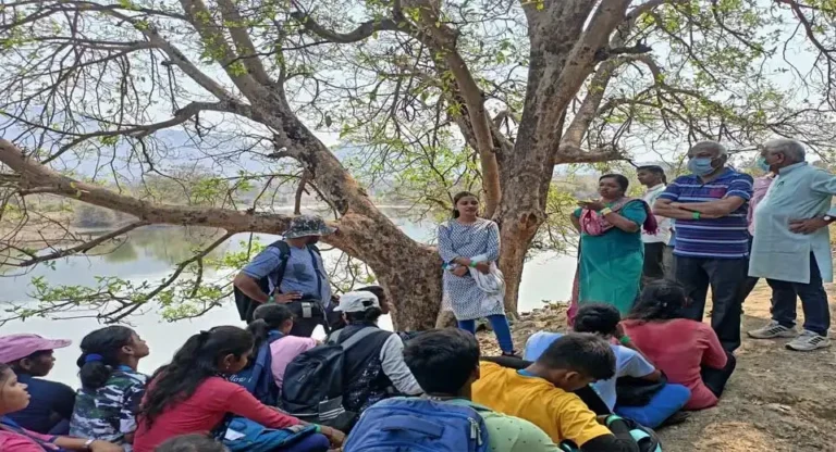 Vaitarna river pathshala at Goverdhan Eco-village